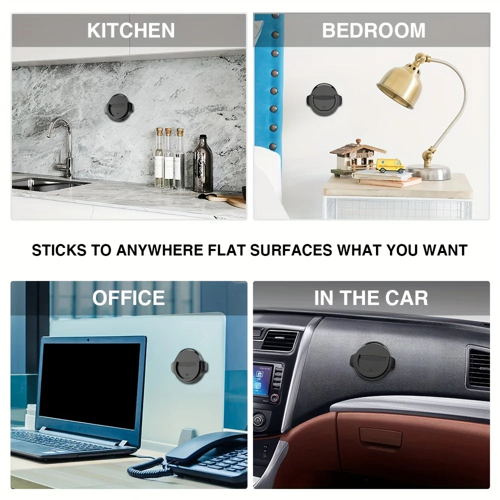 1pc The Perfect Car Mount for Your Phone: 360° Rotation & Flat Stand for Socket Mount Users(Special Design for pop-socket users)